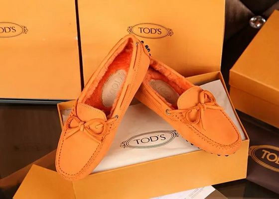 TODS Loafers Lined with fur Women--007